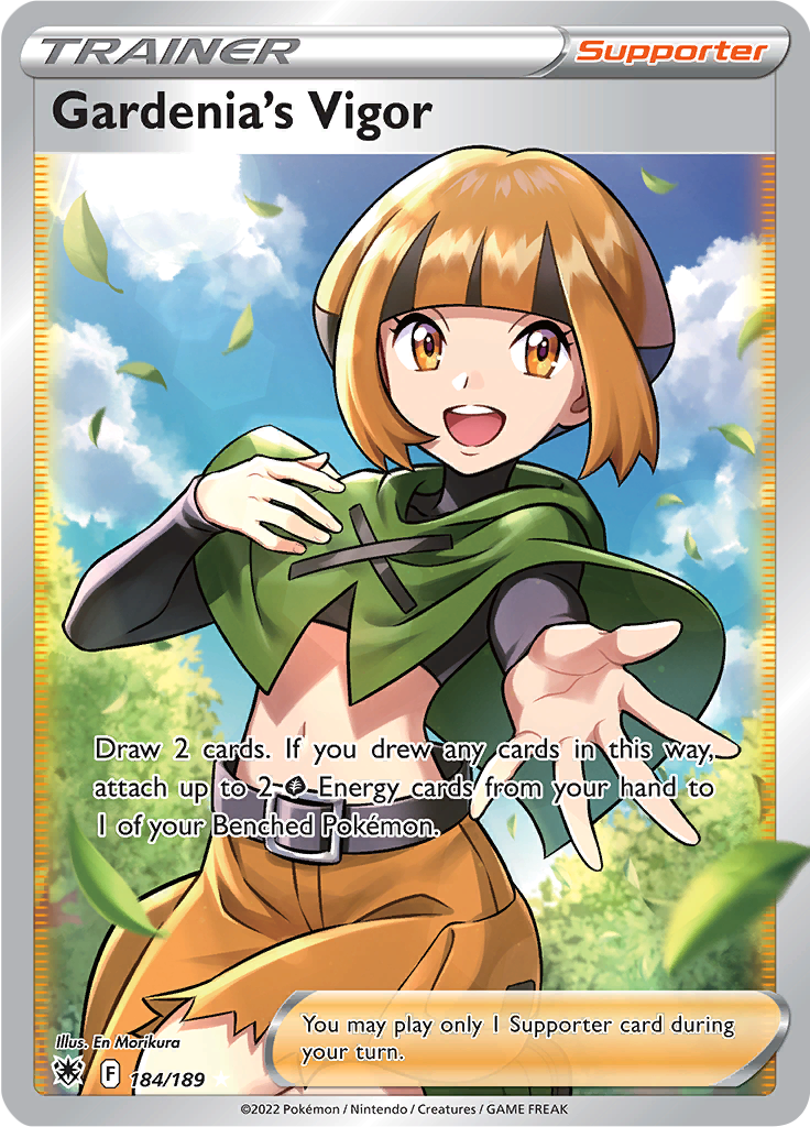 Gardenia's Vigor - 184/189 - Full Art Rare