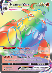 Heatran VMAX - 191/189 - Rainbow Rare