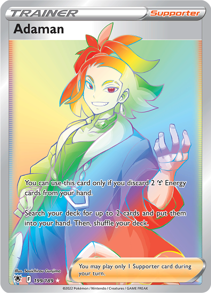 Adaman - 199/189 - Rainbow Rare