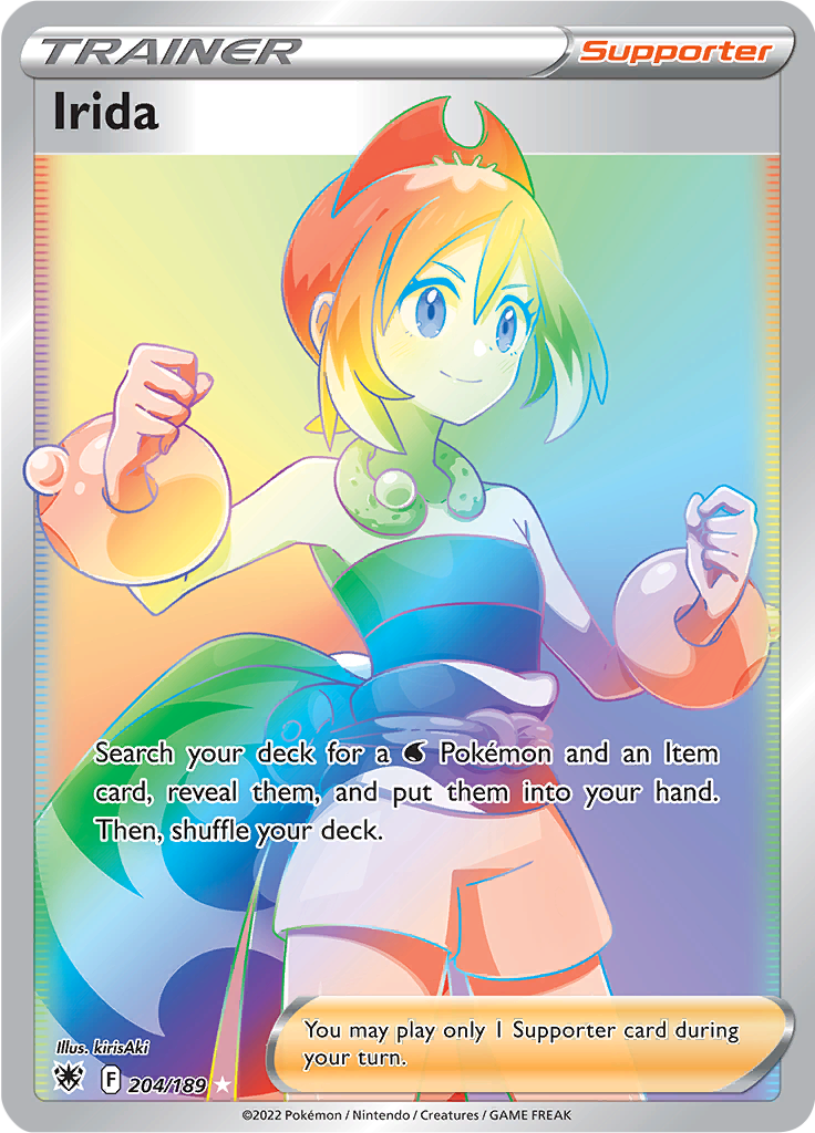 Irida - 204/189 - Rainbow Rare