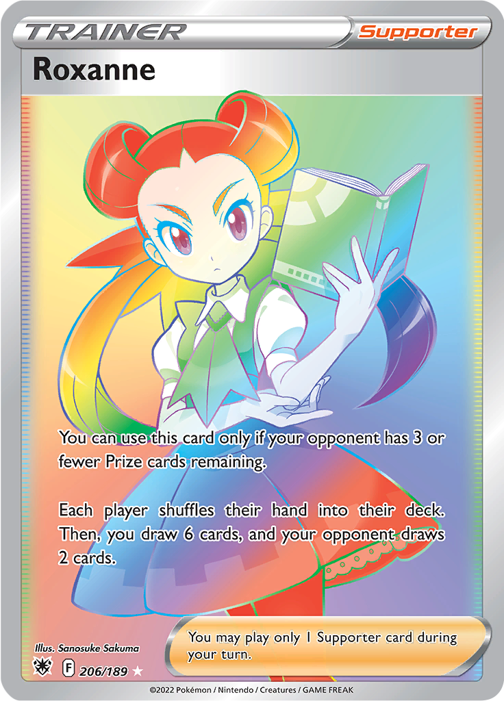 Roxanne - 206/189 - Rainbow Rare
