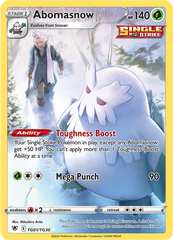 Abomasnow - TG1/TG30 - Character Holo Rare