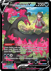 Galarian Moltres V - TG20/TG30 - Character Super Rare