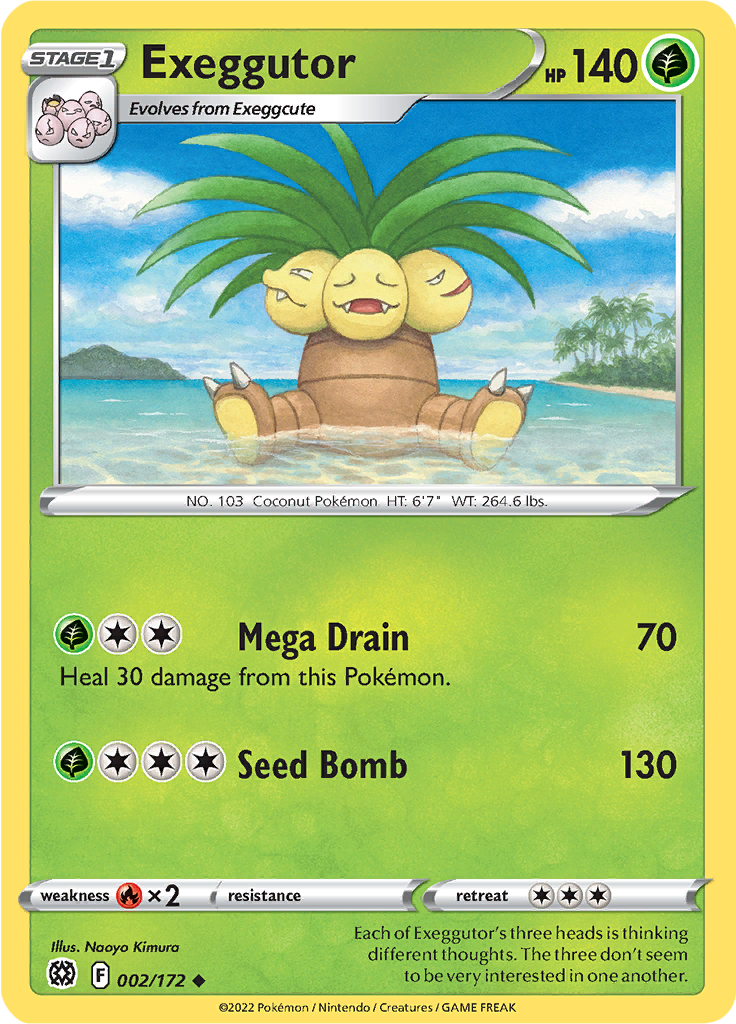 Exeggutor - 2/172 - Uncommon