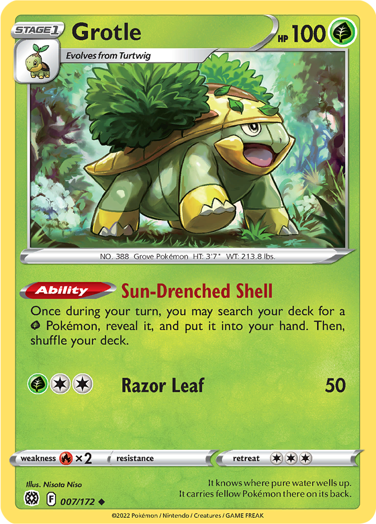 Grotle - 7/172 - Uncommon