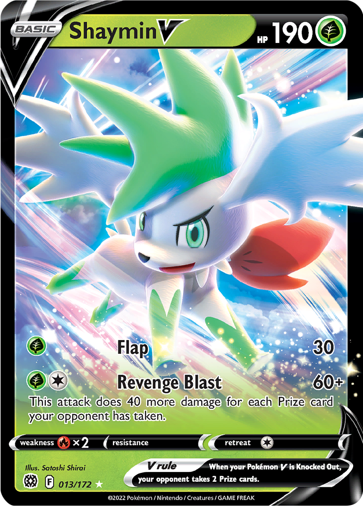 Shaymin V - 13/172 - Ultra Rare