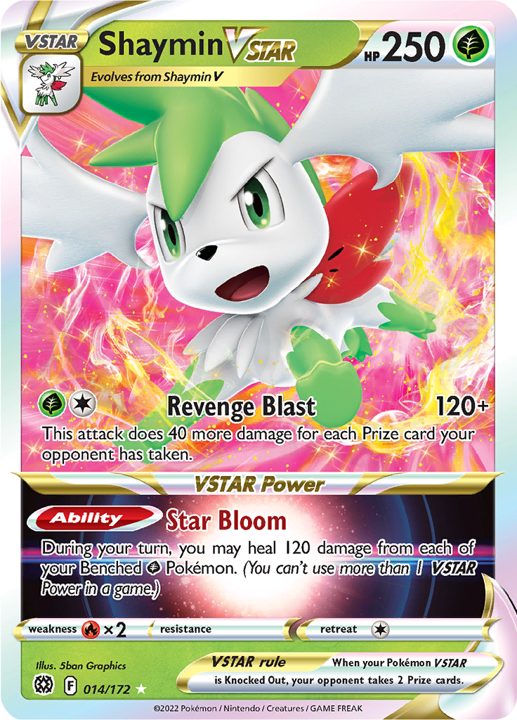 Shaymin VSTAR - 14/172 - Ultra Rare