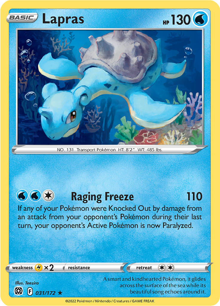 Lapras - 31/172 - Rare