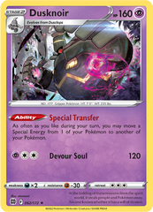 Dusknoir - 62/172 - Holo Rare