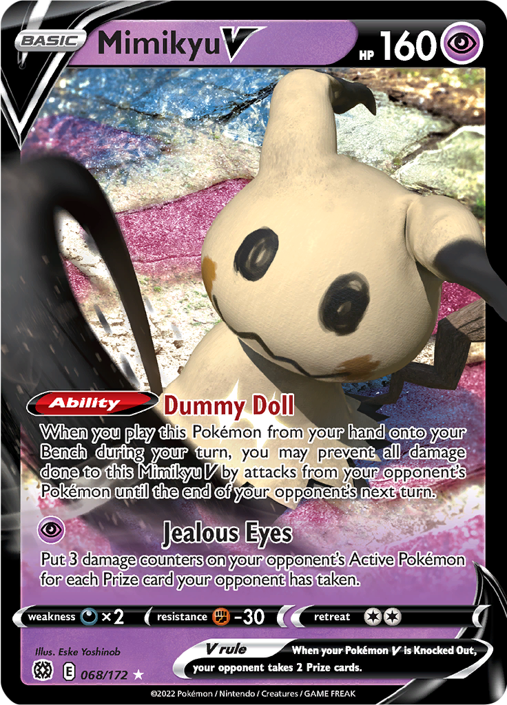 Mimikyu V - 68/172 - Ultra Rare