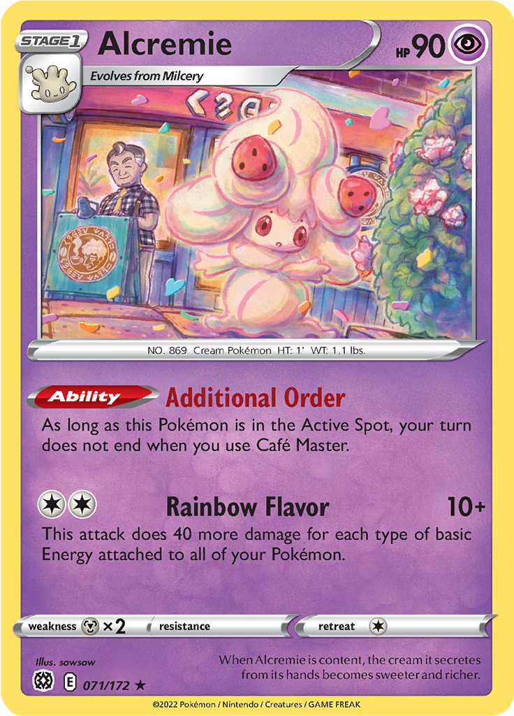 Alcremie - 71/172 - Rare