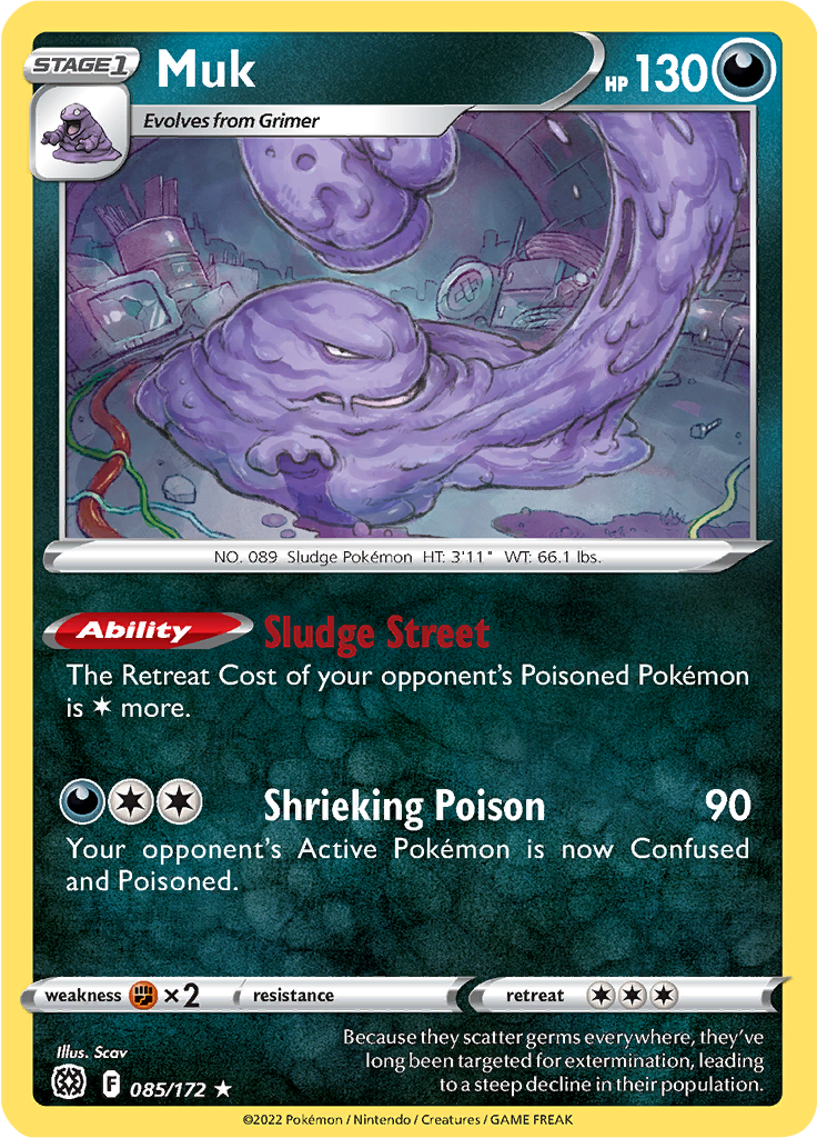 Muk - 85/172 - Rare