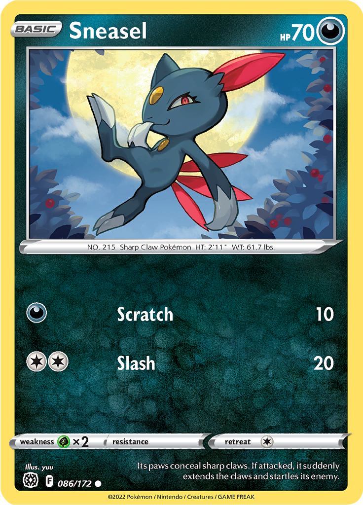Sneasel - 86/172 - Common