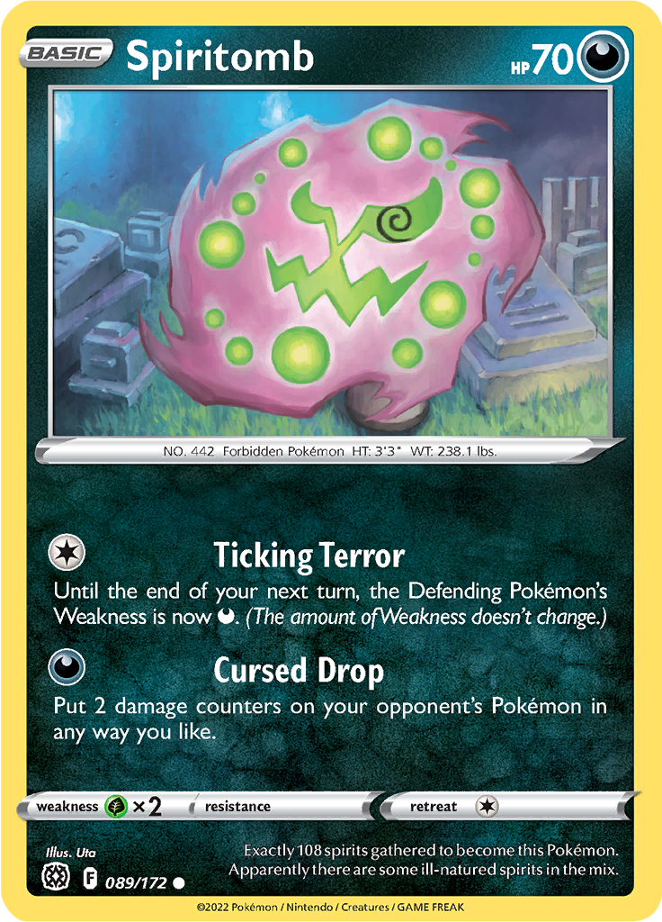 Spiritomb - 89/172 - Common