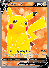 Pikachu V - 157/172 - Full Art Rare