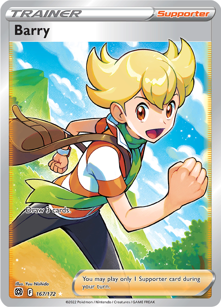 Barry - 167/172 - Full Art Rare