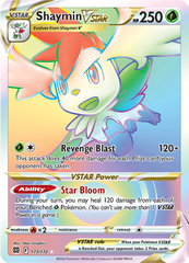 Shaymin VSTAR - 173/172 - Rainbow Rare