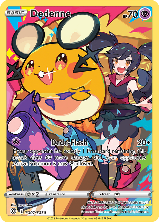 Dedenne - TG7/TG30 - Character Holo Rare