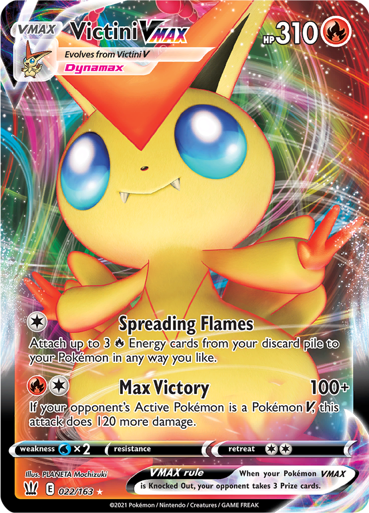 Victini VMAX - 22/163 - Ultra Rare