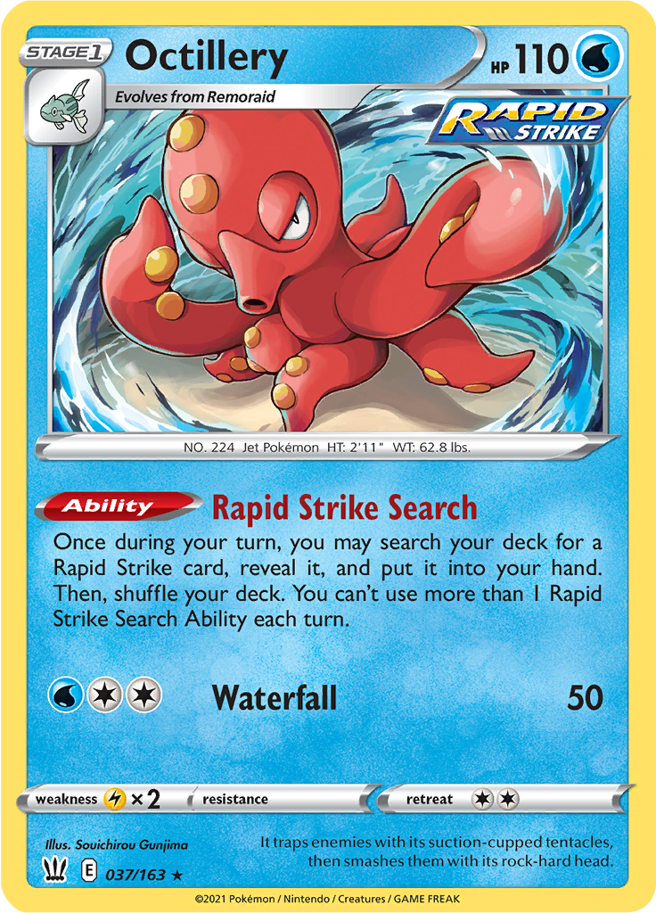 Octillery - 37/163 - Rare