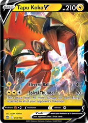 Tapu Koko V - 50/163 - Ultra Rare
