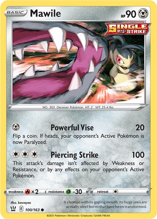 Mawile - 100/163 - Common