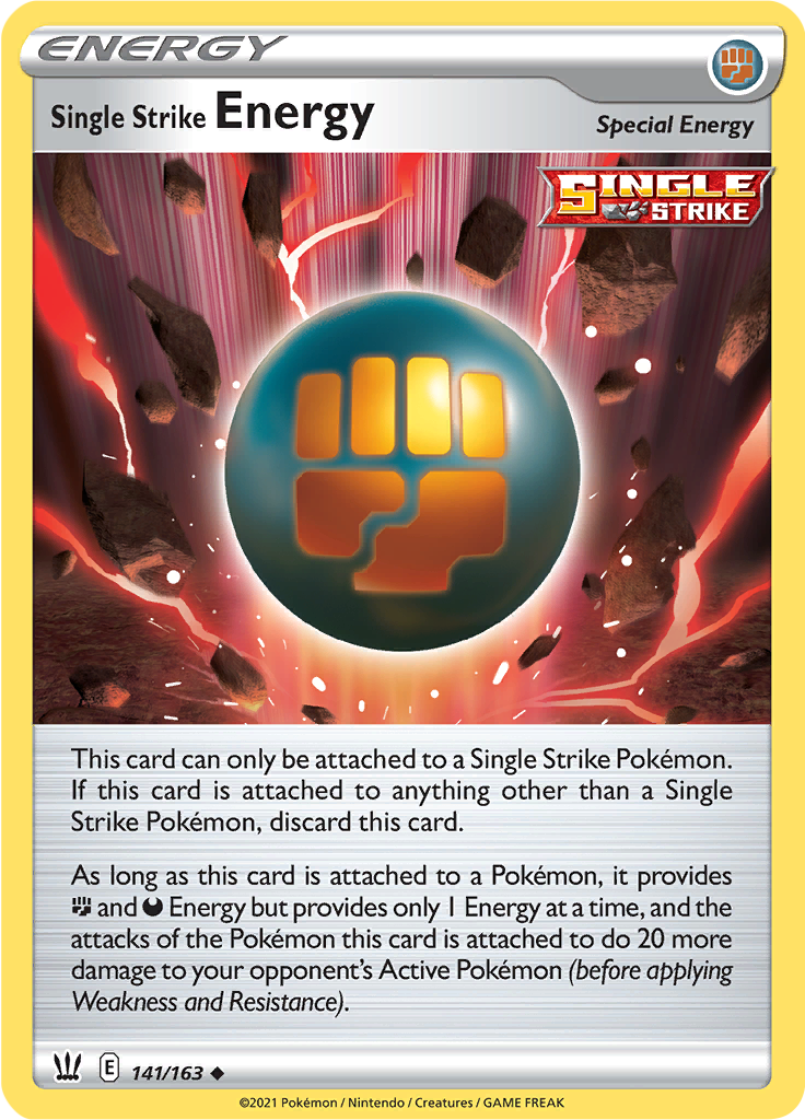 Single Strike Energy - 141/163 - Uncommon