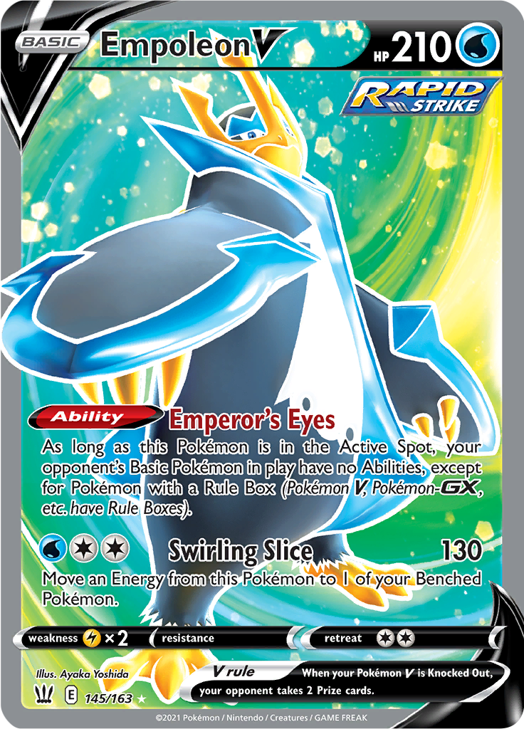 Empoleon V - 145/163 - Full Art Rare