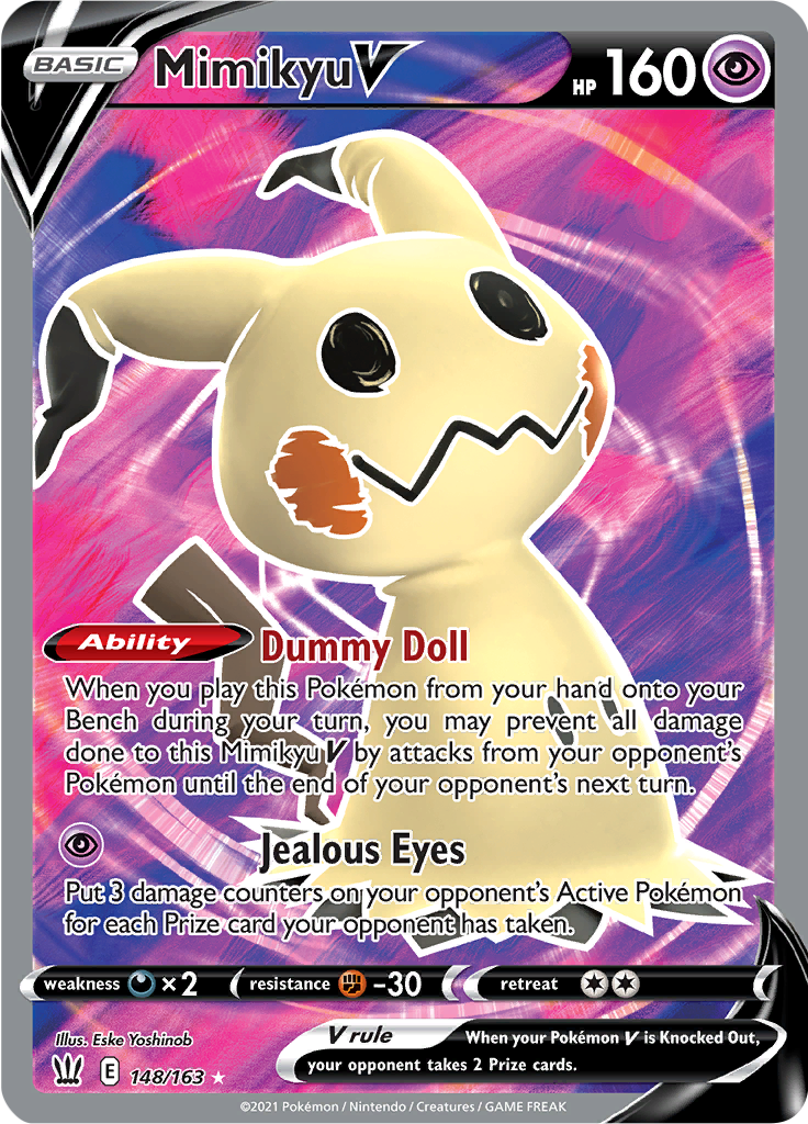 Mimikyu V - 148/163 - Full Art Rare