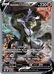 Single Strike Urshifu V - 151/163 - Full Art Rare