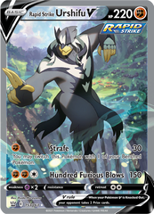 Rapid Strike Urshifu V - 153/163 - Full Art Rare
