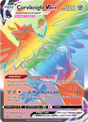 Corviknight VMAX - 171/163 - Rainbow Rare