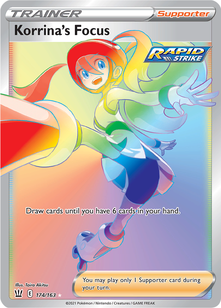 Korrina's Focus - 174/163 - Rainbow Rare