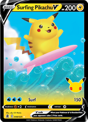 Surfing Pikachu V - 8/25 - Ultra Rare