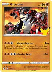 Groudon - 17/25 - Rare