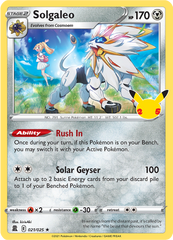Solgaleo - 21/25 - Holo Rare