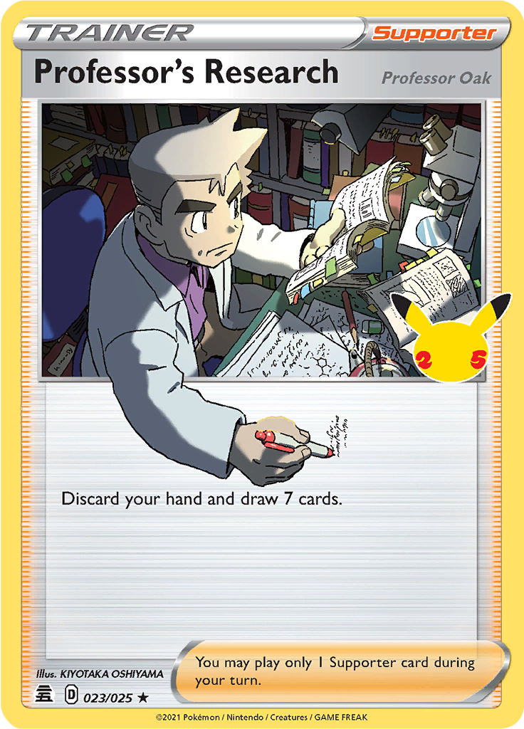 Professor's Research - 23/25 - Holo Rare