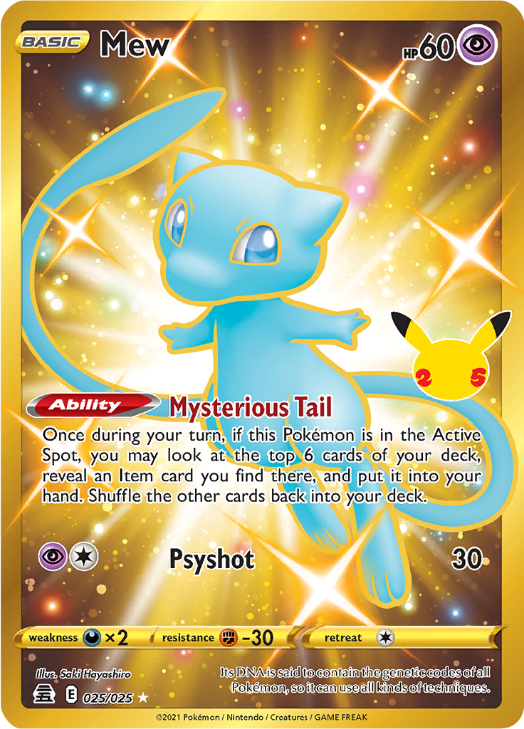 Mew - 25/25 - Secret Rare