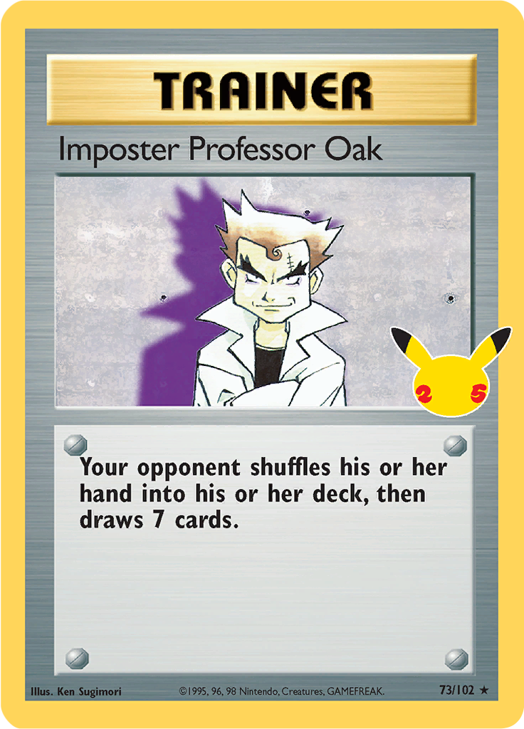 Imposter Professor Oak - CC4/CC25