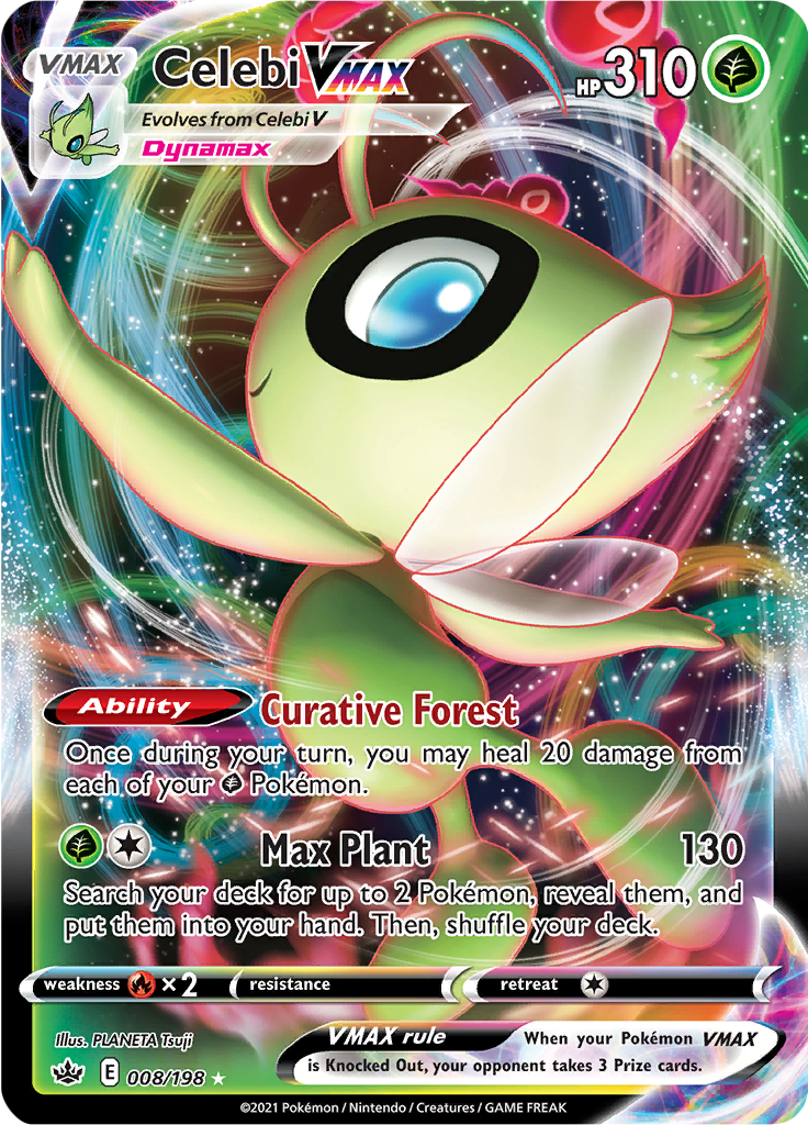 Celebi VMAX - 8/198 - Ultra Rare