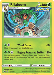 Rillaboom - 18/198 - Holo Rare