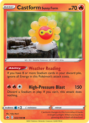 Castform Sunny Form - 22/198 - Common