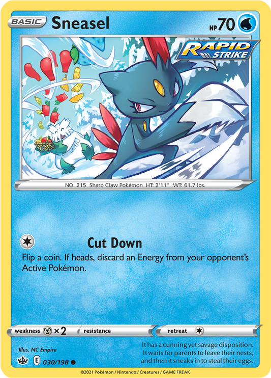 Sneasel - 30/198 - Common