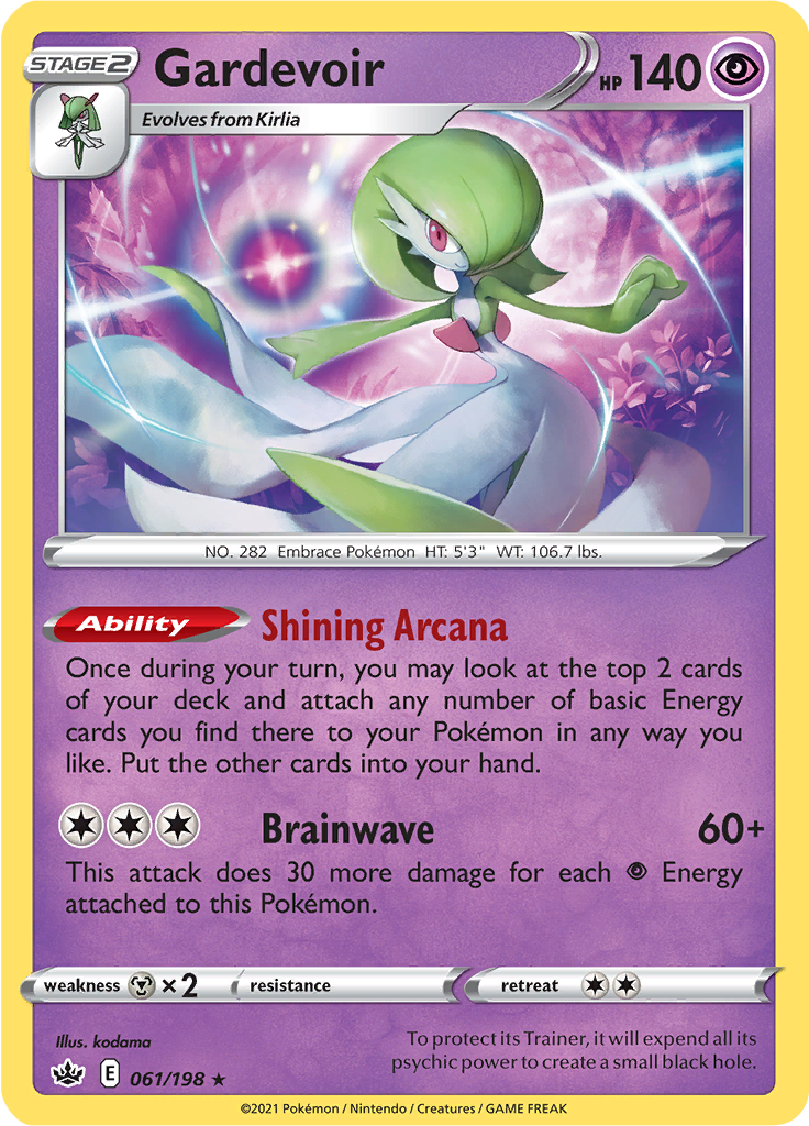 Gardevoir - 61/198 - Rare