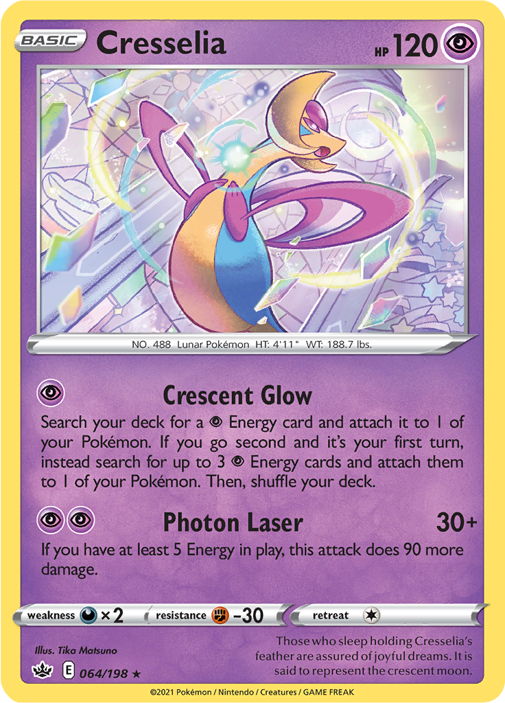 Cresselia - 64/198 - Holo Rare