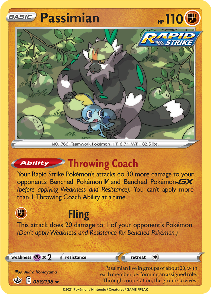 Passimian - 88/198 - Rare