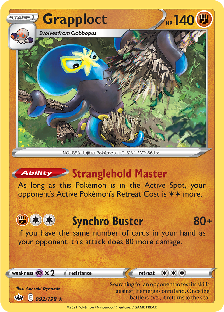 Grapploct - 92/198 - Holo Rare