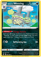 Galarian Weezing - 96/198 - Rare