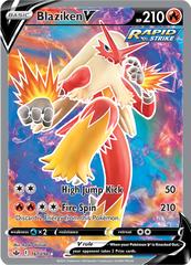Blaziken V - 161/198 - Full Art Rare