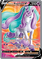 Galarian Rapidash V - 167/198 - Full Art Rare
